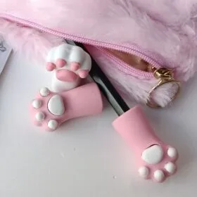 Borracha de gatinho fofa Kit borracha pata de gato