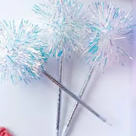Caneta esferográfica Luxo Explosão de Brilho