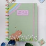 Caderno de Disco Universitário Capivara