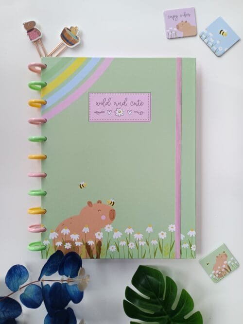 Caderno de disco Capivara