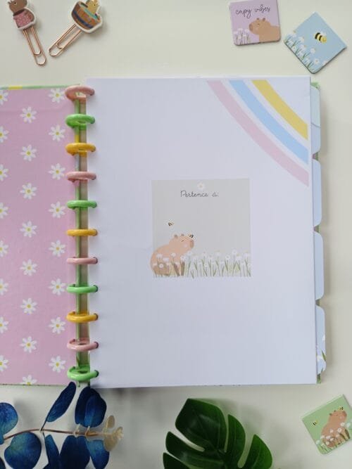 Caderno de Disco Universitário Capivara - Image 2