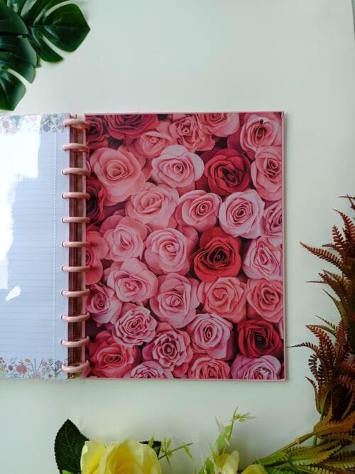 Caderno de Disco Universitário Flor de Rosa - Image 6