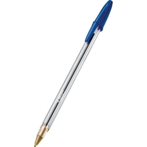 caneta bic azul