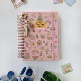 Caderno reposicionável A4 capivara