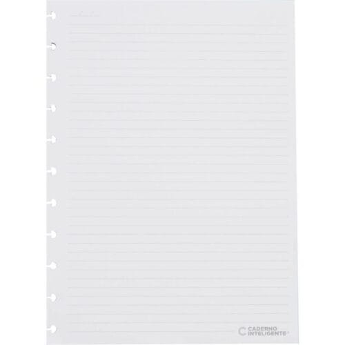 Papel pautado caderno inteligente
