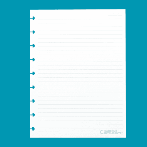 Refil Caderno Inteligente Médio Pautado 50fl 90g - Image 4