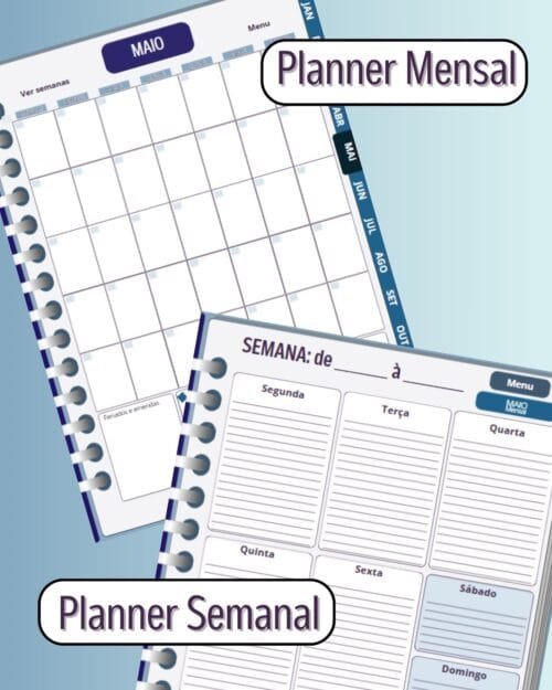 Planner Digital para Professores – Tema Azul - Image 4