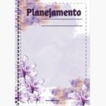 Planner Digital para Professores – Tema Floral