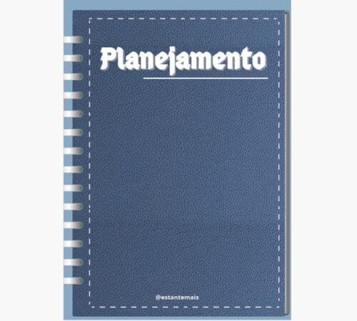 Planner digital professor azul